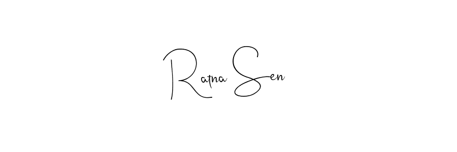 You can use this online signature creator to create a handwritten signature for the name Ratna Sen. This is the best online autograph maker. Ratna Sen signature style 4 images and pictures png