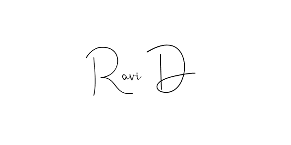 Also You can easily find your signature by using the search form. We will create Ravi D name handwritten signature images for you free of cost using Andilay-7BmLP sign style. Ravi D signature style 4 images and pictures png