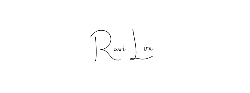 Also You can easily find your signature by using the search form. We will create Ravi Lux name handwritten signature images for you free of cost using Andilay-7BmLP sign style. Ravi Lux signature style 4 images and pictures png