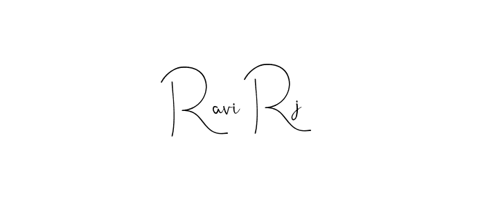 It looks lik you need a new signature style for name Ravi Rj. Design unique handwritten (Andilay-7BmLP) signature with our free signature maker in just a few clicks. Ravi Rj signature style 4 images and pictures png