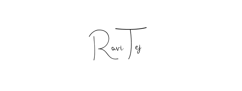 Also You can easily find your signature by using the search form. We will create Ravi Tej name handwritten signature images for you free of cost using Andilay-7BmLP sign style. Ravi Tej signature style 4 images and pictures png