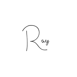Design your own signature with our free online signature maker. With this signature software, you can create a handwritten (Andilay-7BmLP) signature for name Ray. Ray signature style 4 images and pictures png