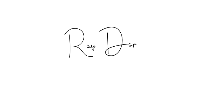 You should practise on your own different ways (Andilay-7BmLP) to write your name (Ray Dar) in signature. don't let someone else do it for you. Ray Dar signature style 4 images and pictures png