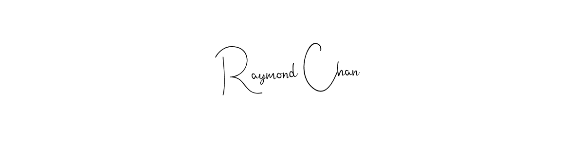 It looks lik you need a new signature style for name Raymond Chan. Design unique handwritten (Andilay-7BmLP) signature with our free signature maker in just a few clicks. Raymond Chan signature style 4 images and pictures png