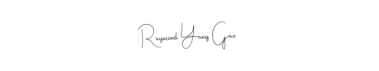 Here are the top 10 professional signature styles for the name Raymond Yang Gao. These are the best autograph styles you can use for your name. Raymond Yang Gao signature style 4 images and pictures png