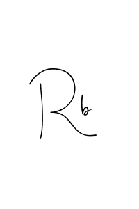 if you are searching for the best signature style for your name Rb. so please give up your signature search. here we have designed multiple signature styles  using Andilay-7BmLP. Rb signature style 4 images and pictures png