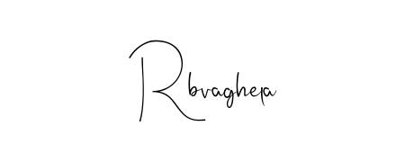 Elevate your brand with a stunning Rbvaghela eSignature. The Andilay-7BmLP style provides a balanced, flowing aesthetic for everyday signing. Rbvaghela signature style 4 images and pictures png