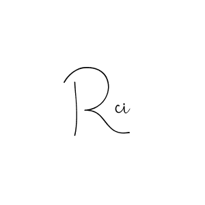 if you are searching for the best signature style for your name Rci. so please give up your signature search. here we have designed multiple signature styles  using Andilay-7BmLP. Rci signature style 4 images and pictures png