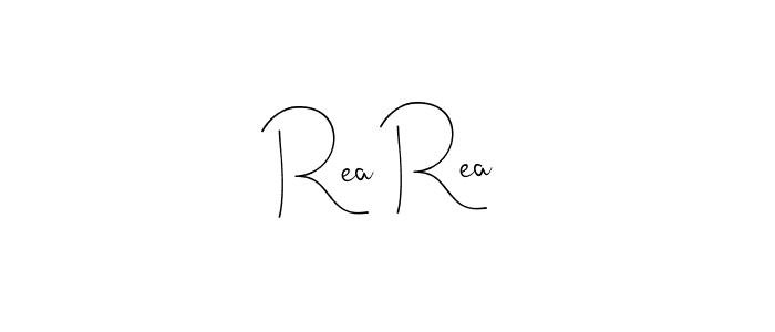 Also we have Rea Rea name is the best signature style. Create professional handwritten signature collection using Andilay-7BmLP autograph style. Rea Rea signature style 4 images and pictures png