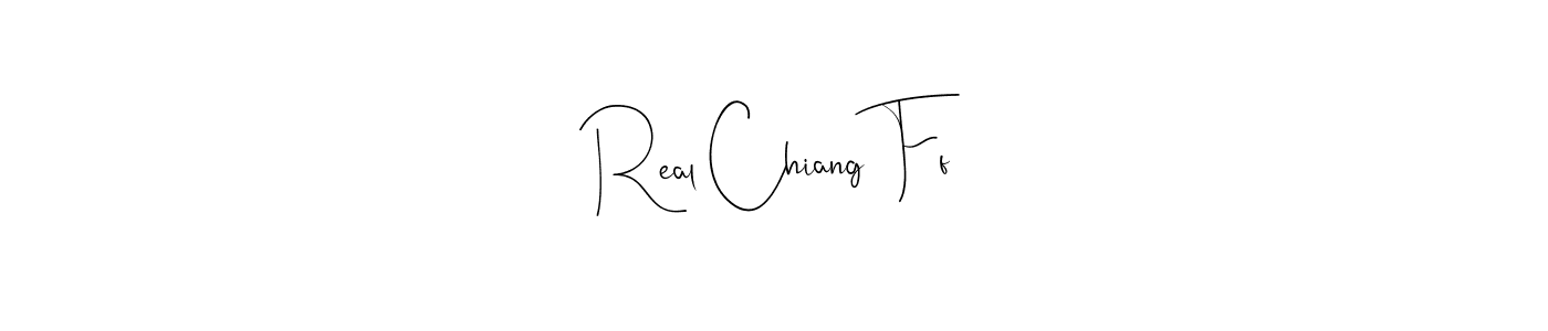 Create a beautiful signature design for name Real Chiang Ff. With this signature (Andilay-7BmLP) fonts, you can make a handwritten signature for free. Real Chiang Ff signature style 4 images and pictures png