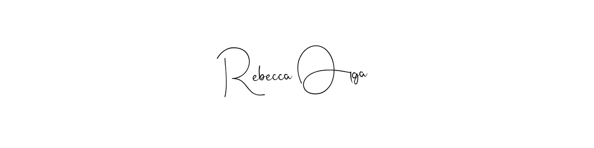 This is the best signature style for the Rebecca Olga name. Also you like these signature font (Andilay-7BmLP). Mix name signature. Rebecca Olga signature style 4 images and pictures png