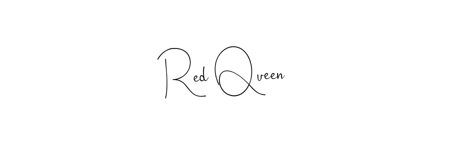 Also You can easily find your signature by using the search form. We will create Red Queen name handwritten signature images for you free of cost using Andilay-7BmLP sign style. Red Queen signature style 4 images and pictures png