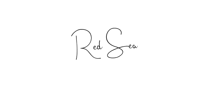 if you are searching for the best signature style for your name Red Sea. so please give up your signature search. here we have designed multiple signature styles  using Andilay-7BmLP. Red Sea signature style 4 images and pictures png