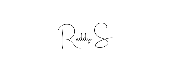 How to make Reddy S name signature. Use Andilay-7BmLP style for creating short signs online. This is the latest handwritten sign. Reddy S signature style 4 images and pictures png