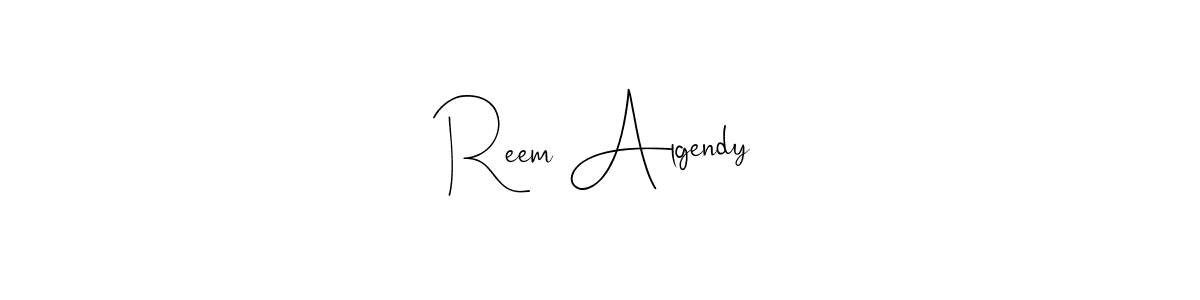 Make a beautiful signature design for name Reem Algendy. Use this online signature maker to create a handwritten signature for free. Reem Algendy signature style 4 images and pictures png