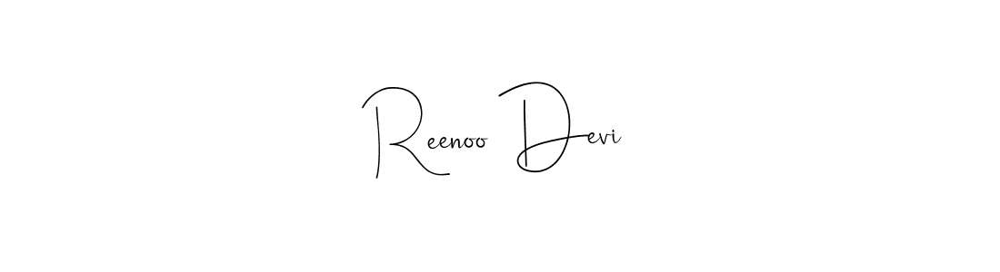 You can use this online signature creator to create a handwritten signature for the name Reenoo Devi. This is the best online autograph maker. Reenoo Devi signature style 4 images and pictures png