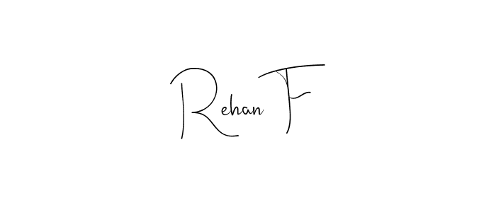 The best way (Andilay-7BmLP) to make a short signature is to pick only two or three words in your name. The name Rehan F include a total of six letters. For converting this name. Rehan F signature style 4 images and pictures png