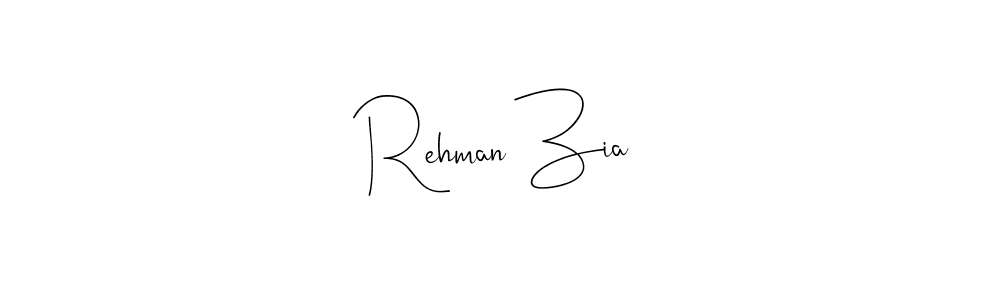 How to make Rehman Zia signature? Andilay-7BmLP is a professional autograph style. Create handwritten signature for Rehman Zia name. Rehman Zia signature style 4 images and pictures png