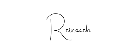 Design your own signature with our free online signature maker. With this signature software, you can create a handwritten (Andilay-7BmLP) signature for name Reinaseh. Reinaseh signature style 4 images and pictures png