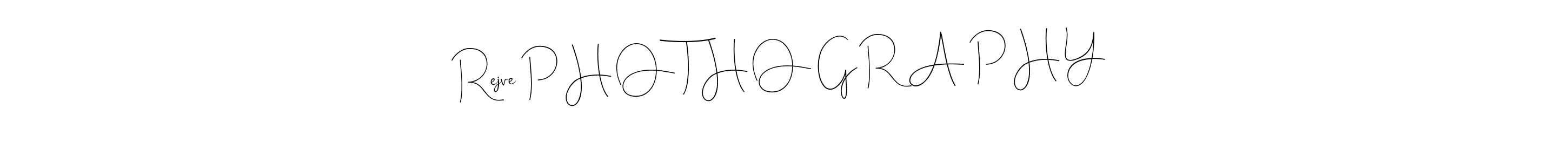 Here are the top 10 professional signature styles for the name Rejve P H O T H O G R A P H Y. These are the best autograph styles you can use for your name. Rejve P H O T H O G R A P H Y signature style 4 images and pictures png