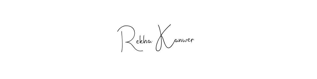 Check out images of Autograph of Rekha Kanwer name. Actor Rekha Kanwer Signature Style. Andilay-7BmLP is a professional sign style online. Rekha Kanwer signature style 4 images and pictures png
