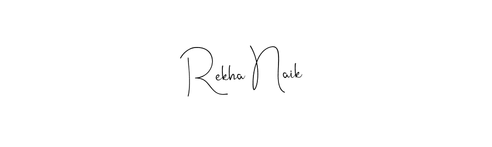 Similarly Andilay-7BmLP is the best handwritten signature design. Signature creator online .You can use it as an online autograph creator for name Rekha Naik. Rekha Naik signature style 4 images and pictures png