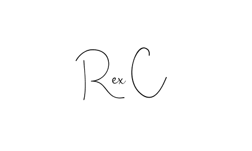 Once you've used our free online signature maker to create your best signature Andilay-7BmLP style, it's time to enjoy all of the benefits that Rex C name signing documents. Rex C signature style 4 images and pictures png