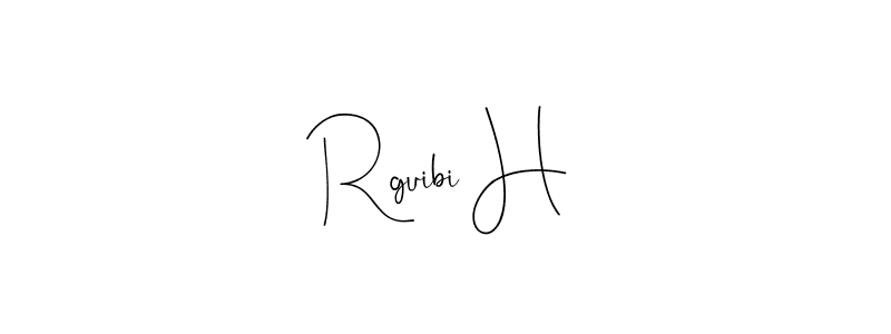How to Draw Rguibi H signature style? Andilay-7BmLP is a latest design signature styles for name Rguibi H. Rguibi H signature style 4 images and pictures png