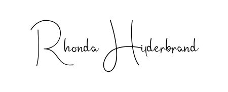 Best and Professional Signature Style for Rhonda Hilderbrand. Andilay-7BmLP Best Signature Style Collection. Rhonda Hilderbrand signature style 4 images and pictures png