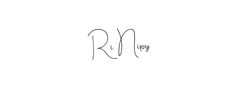 It looks lik you need a new signature style for name Ri Niloy. Design unique handwritten (Andilay-7BmLP) signature with our free signature maker in just a few clicks. Ri Niloy signature style 4 images and pictures png