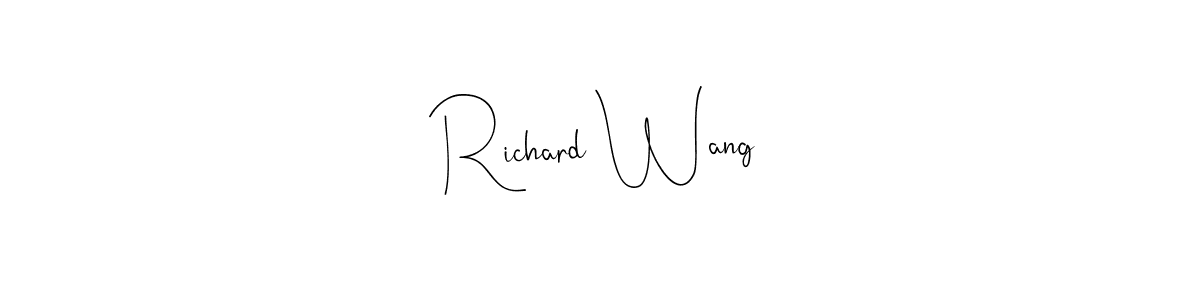 How to Draw Richard Wang signature style? Andilay-7BmLP is a latest design signature styles for name Richard Wang. Richard Wang signature style 4 images and pictures png