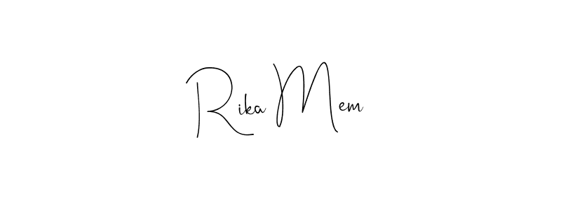 Here are the top 10 professional signature styles for the name Rika Mem. These are the best autograph styles you can use for your name. Rika Mem signature style 4 images and pictures png