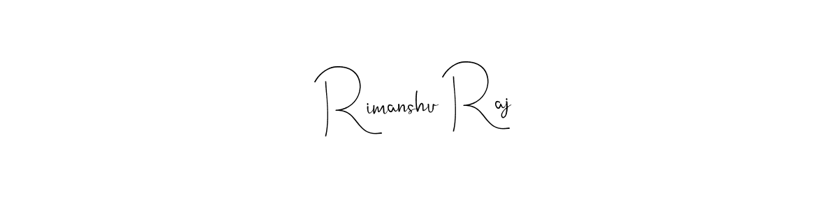 See photos of Rimanshu Raj official signature by Spectra . Check more albums & portfolios. Read reviews & check more about Andilay-7BmLP font. Rimanshu Raj signature style 4 images and pictures png