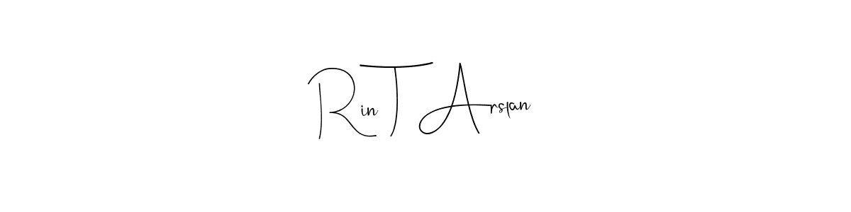 You can use this online signature creator to create a handwritten signature for the name Rin T Arslan. This is the best online autograph maker. Rin T Arslan signature style 4 images and pictures png