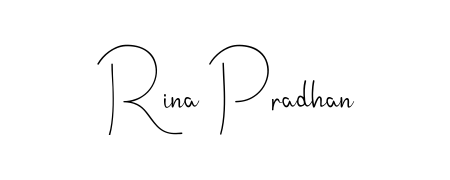 Get inspired by this graceful Andilay-7BmLP signature style for name Rina Pradhan. Smooth loops and balanced proportions for everyday use. Rina Pradhan signature style 4 images and pictures png