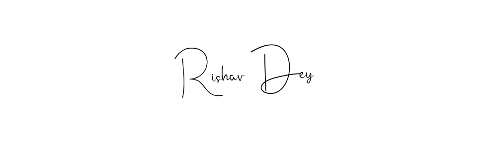 Also You can easily find your signature by using the search form. We will create Rishav Dey name handwritten signature images for you free of cost using Andilay-7BmLP sign style. Rishav Dey signature style 4 images and pictures png