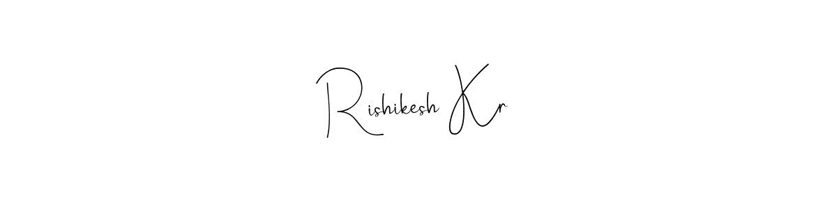 Once you've used our free online signature maker to create your best signature Andilay-7BmLP style, it's time to enjoy all of the benefits that Rishikesh Kr name signing documents. Rishikesh Kr signature style 4 images and pictures png