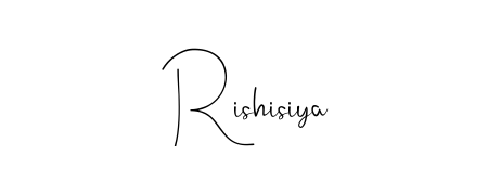 Create a beautiful signature design for name Rishisiya. With this signature (Andilay-7BmLP) fonts, you can make a handwritten signature for free. Rishisiya signature style 4 images and pictures png