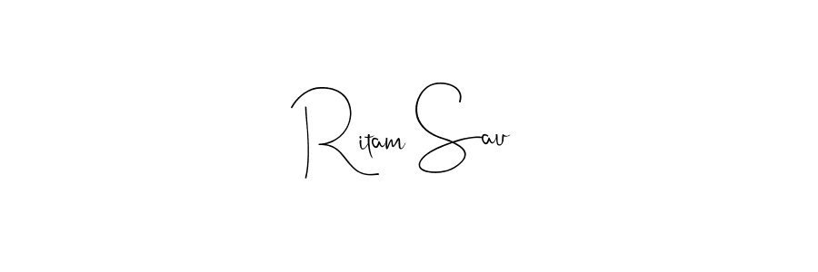 It looks lik you need a new signature style for name Ritam Sau. Design unique handwritten (Andilay-7BmLP) signature with our free signature maker in just a few clicks. Ritam Sau signature style 4 images and pictures png