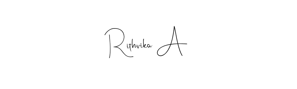 Best and Professional Signature Style for Rithvika A. Andilay-7BmLP Best Signature Style Collection. Rithvika A signature style 4 images and pictures png