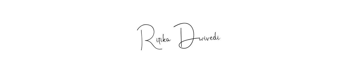 Design your own signature with our free online signature maker. With this signature software, you can create a handwritten (Andilay-7BmLP) signature for name Ritika Dwivedi. Ritika Dwivedi signature style 4 images and pictures png