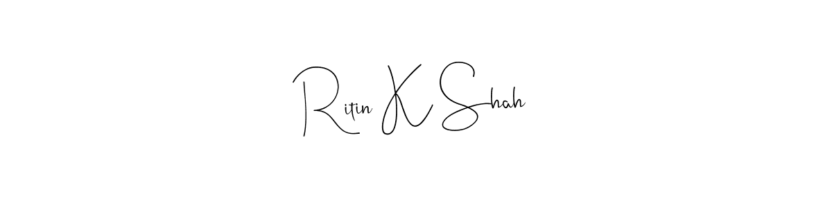 You can use this online signature creator to create a handwritten signature for the name Ritin K Shah. This is the best online autograph maker. Ritin K Shah signature style 4 images and pictures png