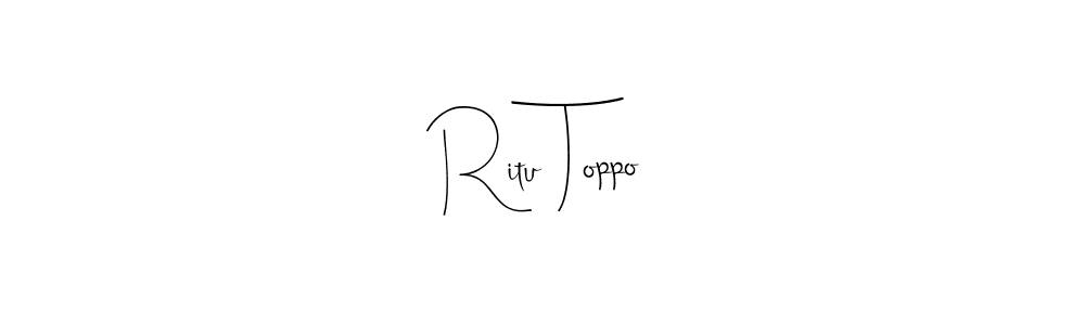 See photos of Ritu Toppo official signature by Spectra . Check more albums & portfolios. Read reviews & check more about Andilay-7BmLP font. Ritu Toppo signature style 4 images and pictures png