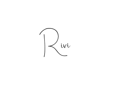 It looks lik you need a new signature style for name Rivi. Design unique handwritten (Andilay-7BmLP) signature with our free signature maker in just a few clicks. Rivi signature style 4 images and pictures png