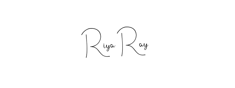 Use a signature maker to create a handwritten signature online. With this signature software, you can design (Andilay-7BmLP) your own signature for name Riya Ray. Riya Ray signature style 4 images and pictures png