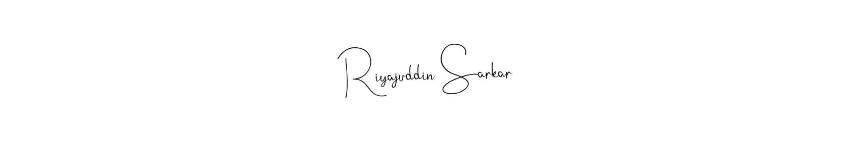 Similarly Andilay-7BmLP is the best handwritten signature design. Signature creator online .You can use it as an online autograph creator for name Riyajuddin Sarkar. Riyajuddin Sarkar signature style 4 images and pictures png