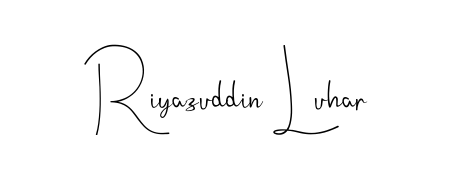 Similarly Andilay-7BmLP is the best handwritten signature design. Signature creator online. You can use it as an online autograph creator for name Riyazuddin Luhar. Riyazuddin Luhar signature style 4 images and pictures png