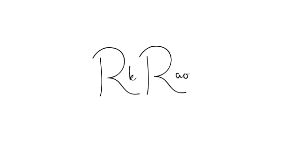 The best way (Andilay-7BmLP) to make a short signature is to pick only two or three words in your name. The name Rk Rao include a total of six letters. For converting this name. Rk Rao signature style 4 images and pictures png