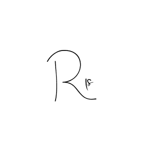 Make a beautiful signature design for name Rls. With this signature (Andilay-7BmLP) style, you can create a handwritten signature for free. Rls signature style 4 images and pictures png