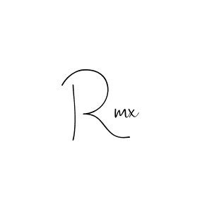 Also You can easily find your signature by using the search form. We will create Rmx name handwritten signature images for you free of cost using Andilay-7BmLP sign style. Rmx signature style 4 images and pictures png